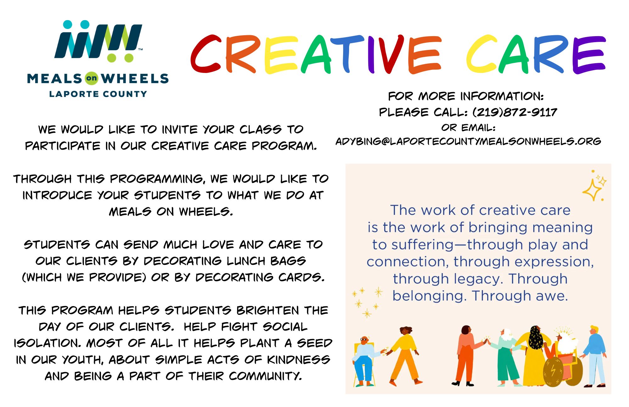 Creative Care: Students Brighten Days with Decorated Lunch Bags
