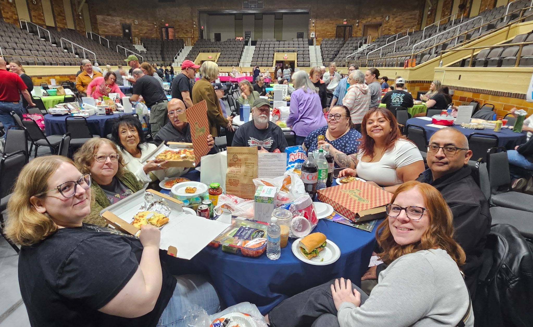 Community members supporting Meals on Wheels at trivia night