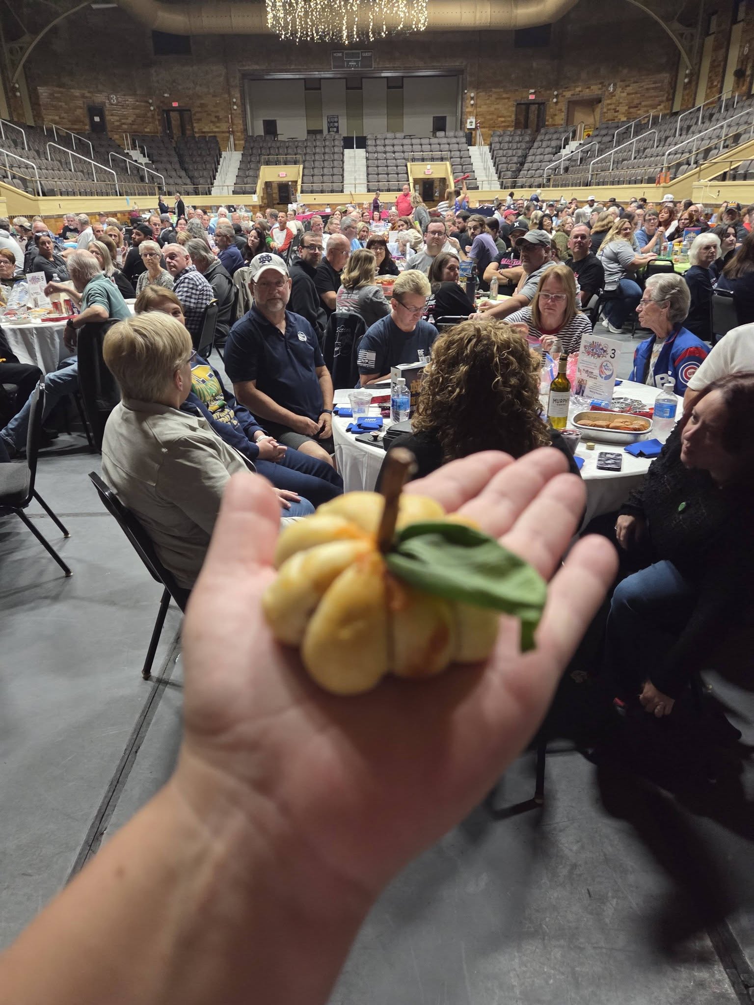 Teams at their tables during trivia night
